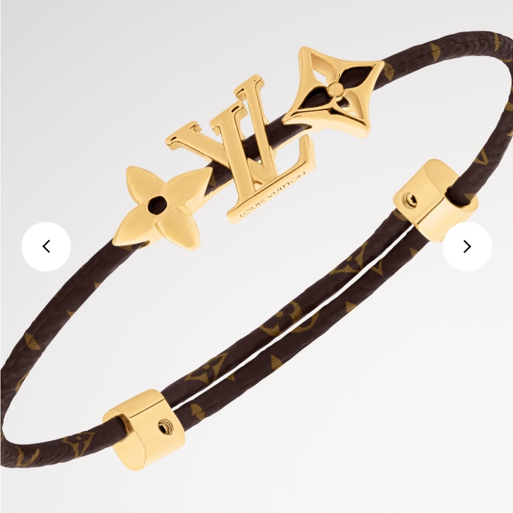 Louis Vuitton Bracelet Iconic in Signature Monogram New Release NWT Authentic LV - Picture 11 of 16